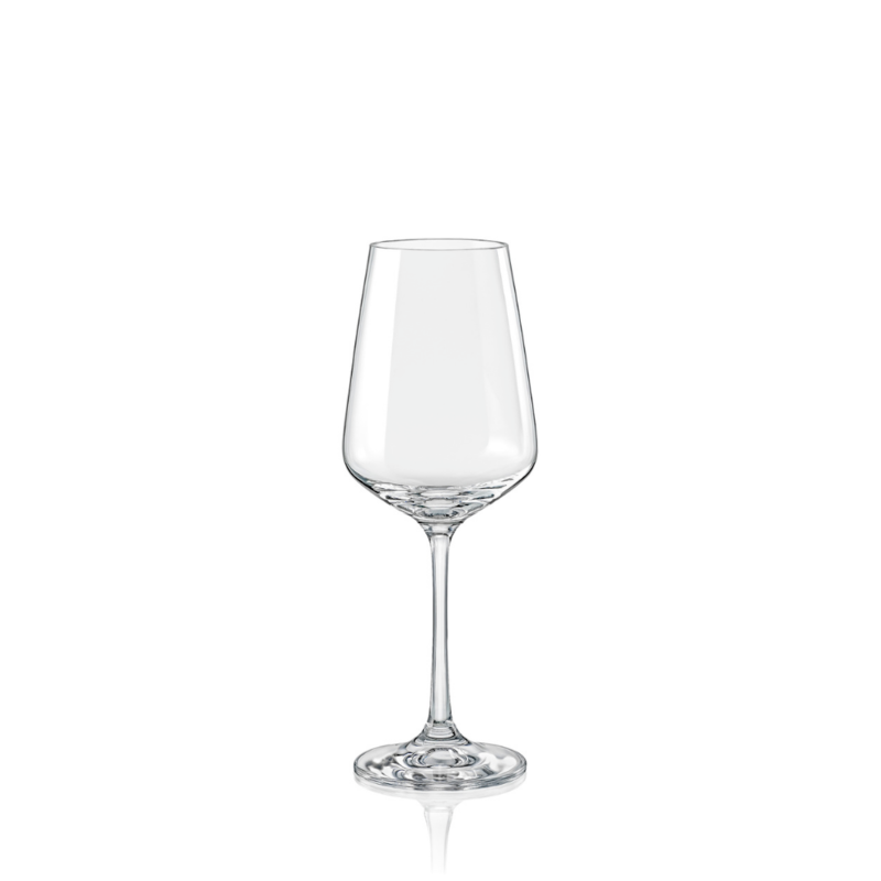 Sandra Crystal Glasses - 6x 250ml Wine, 6x 250ml Wine - promo
