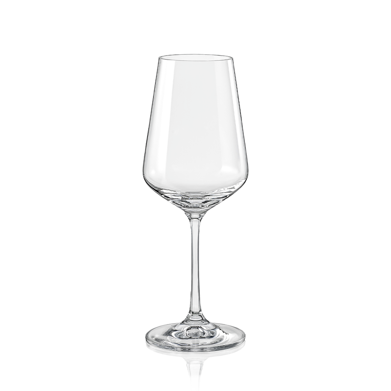Sandra Crystal Glasses - 6x 450ml Wine, 6x 450ml Wine - promo