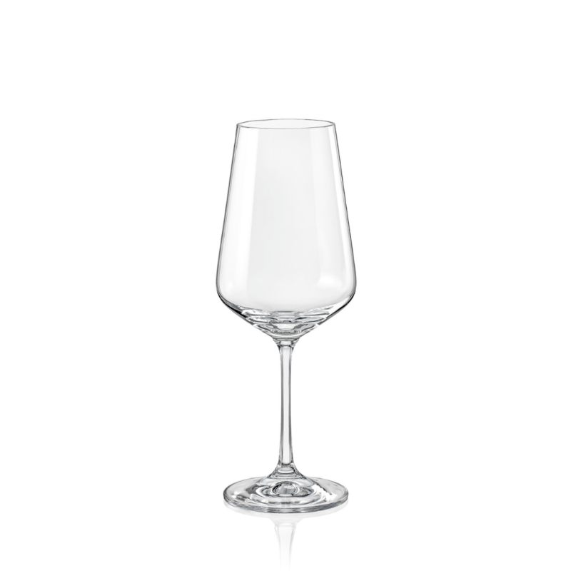 Sandra Crystal Glasses - 6x 350ml Wine, 6x 350ml Wine - promo