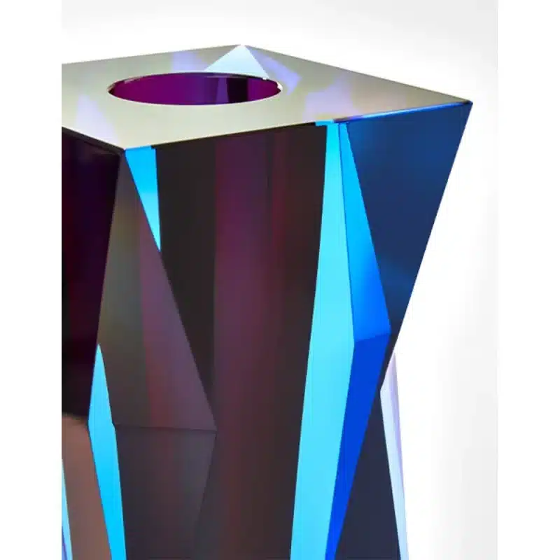 FACET VASE 28cm - Image 3